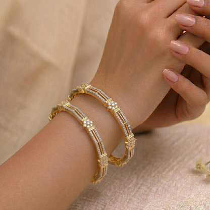 Nithya Zirconia Bangles