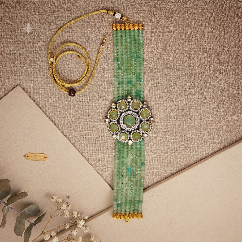 Light Green Choker