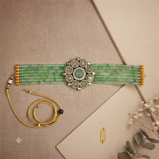Light Green Choker