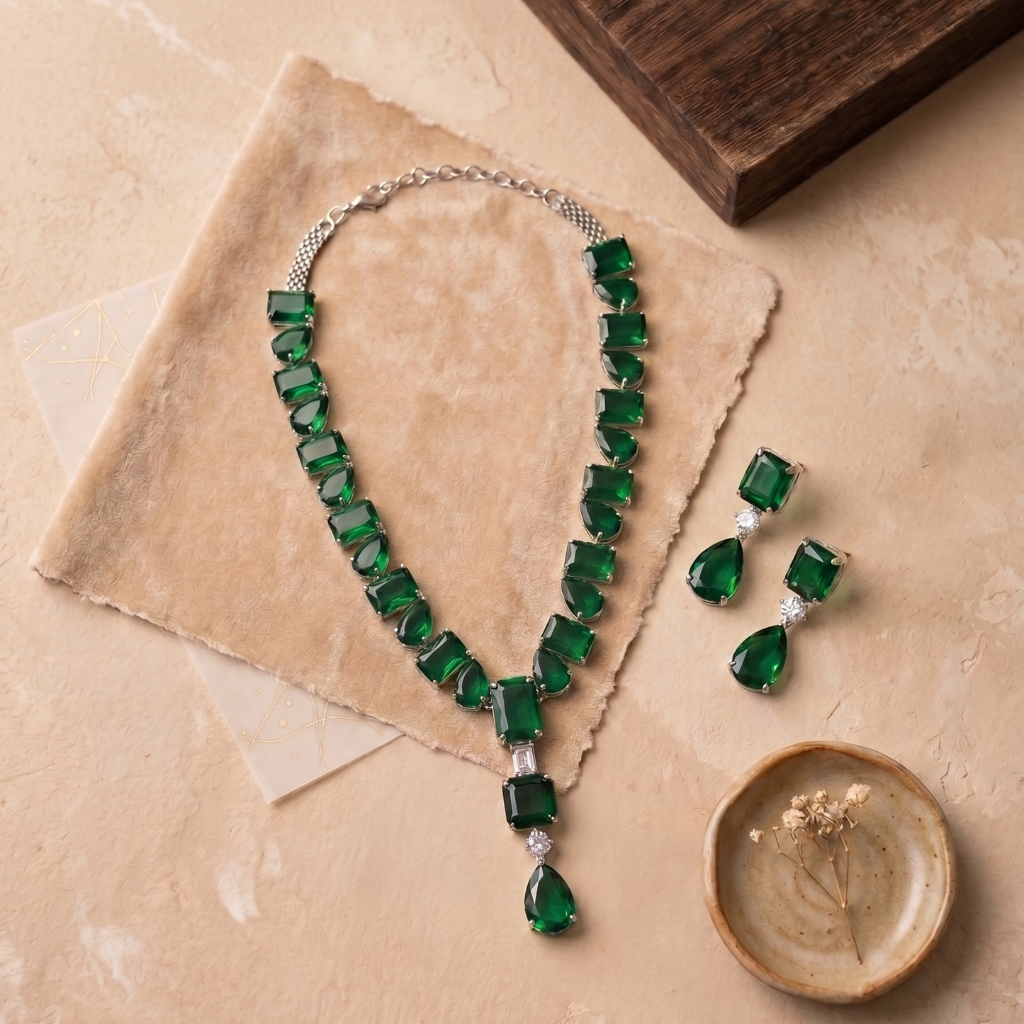 Green Stone Necklace