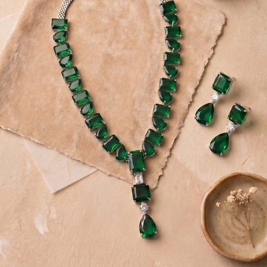 Green Stone Necklace