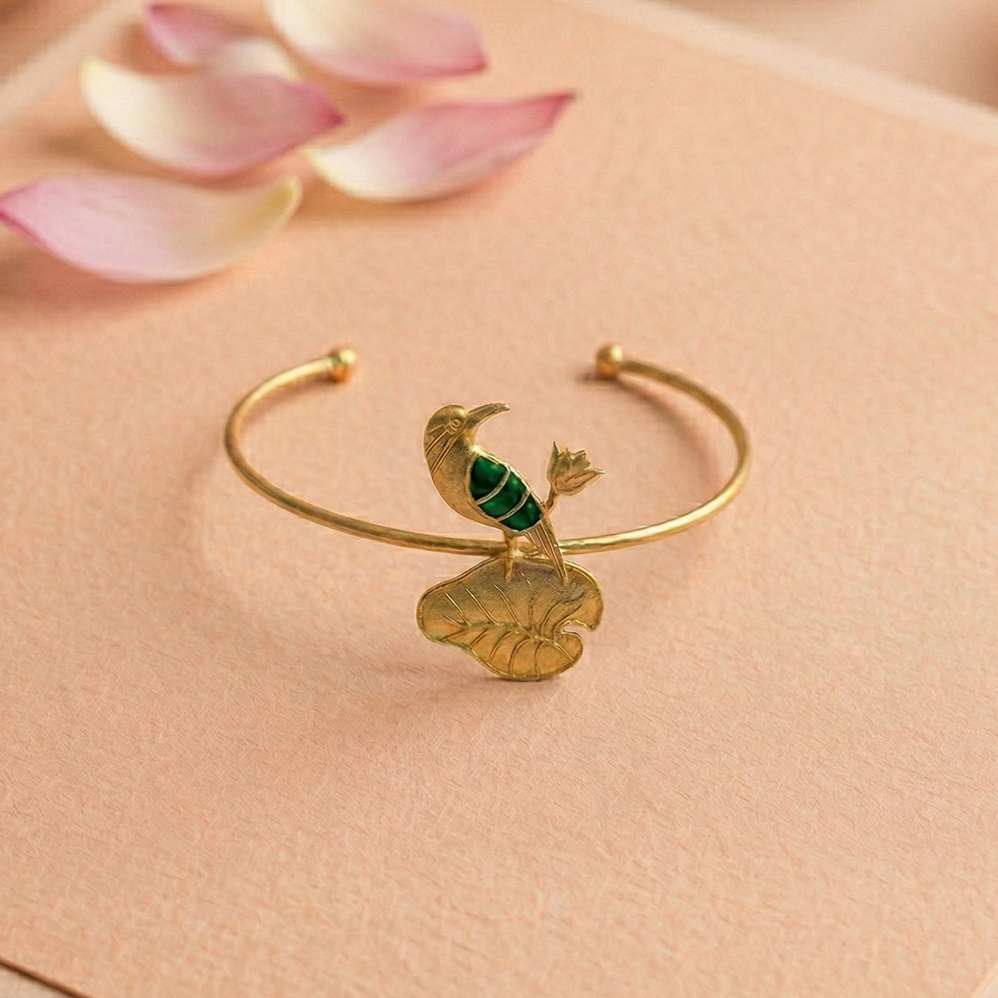 Green Toned Birdy Bracelet