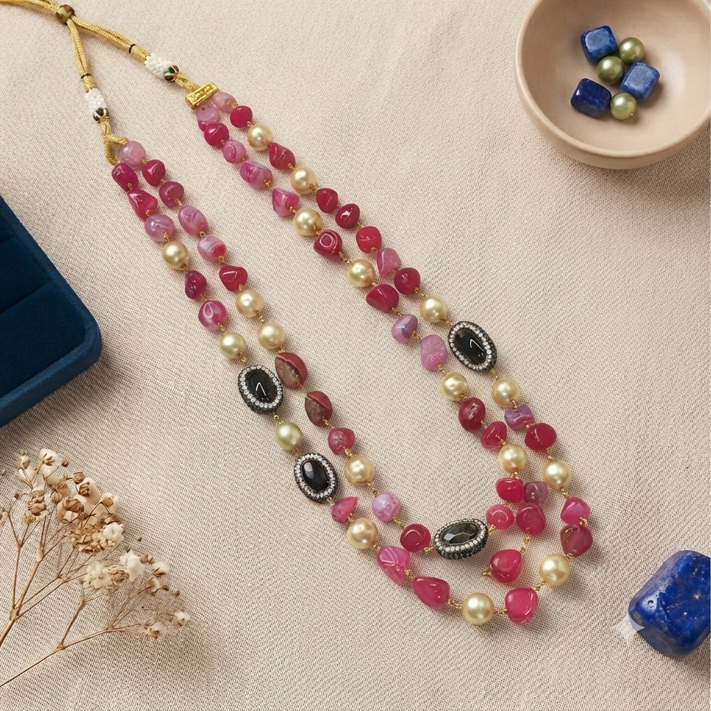 Sanvi beaded Necklace