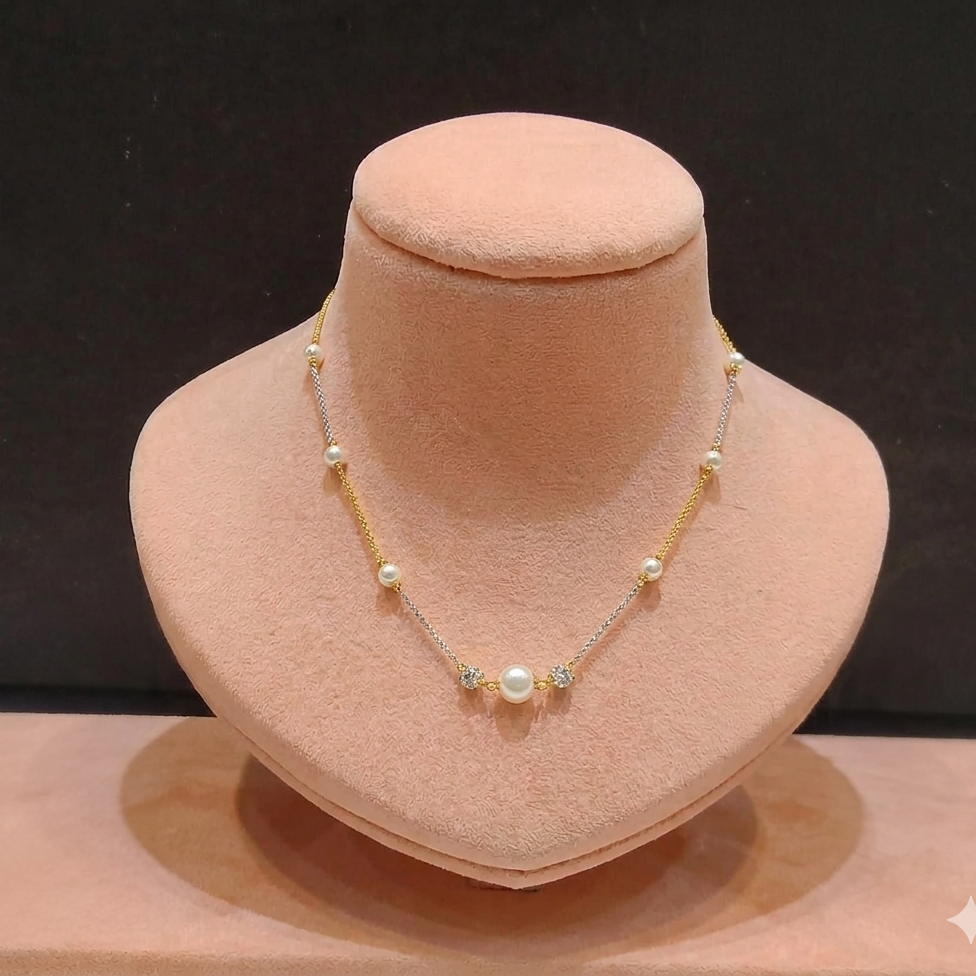 Fusion Pearl Neckalce