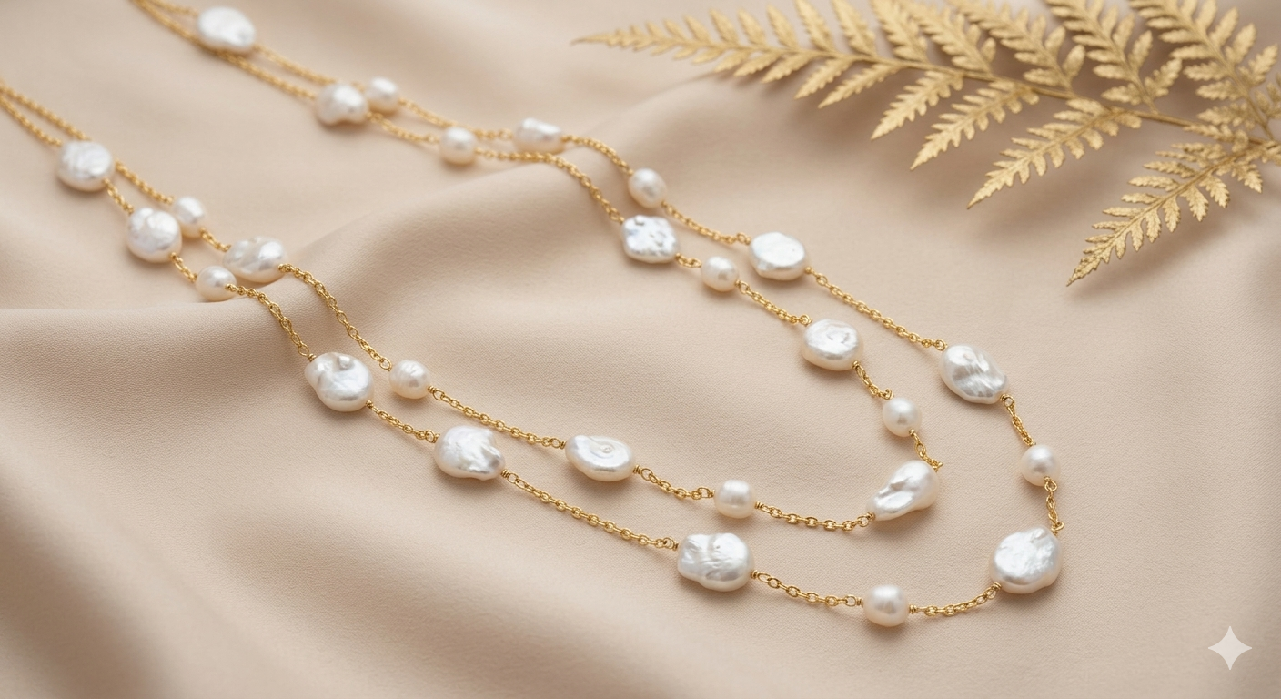 Baroque Pearl Necklace