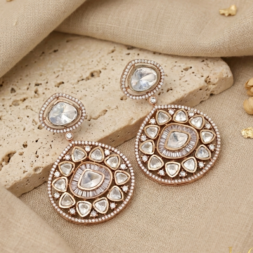 Mithila Polki Earrings
