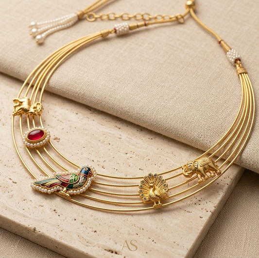 Birdy Layered Choker
