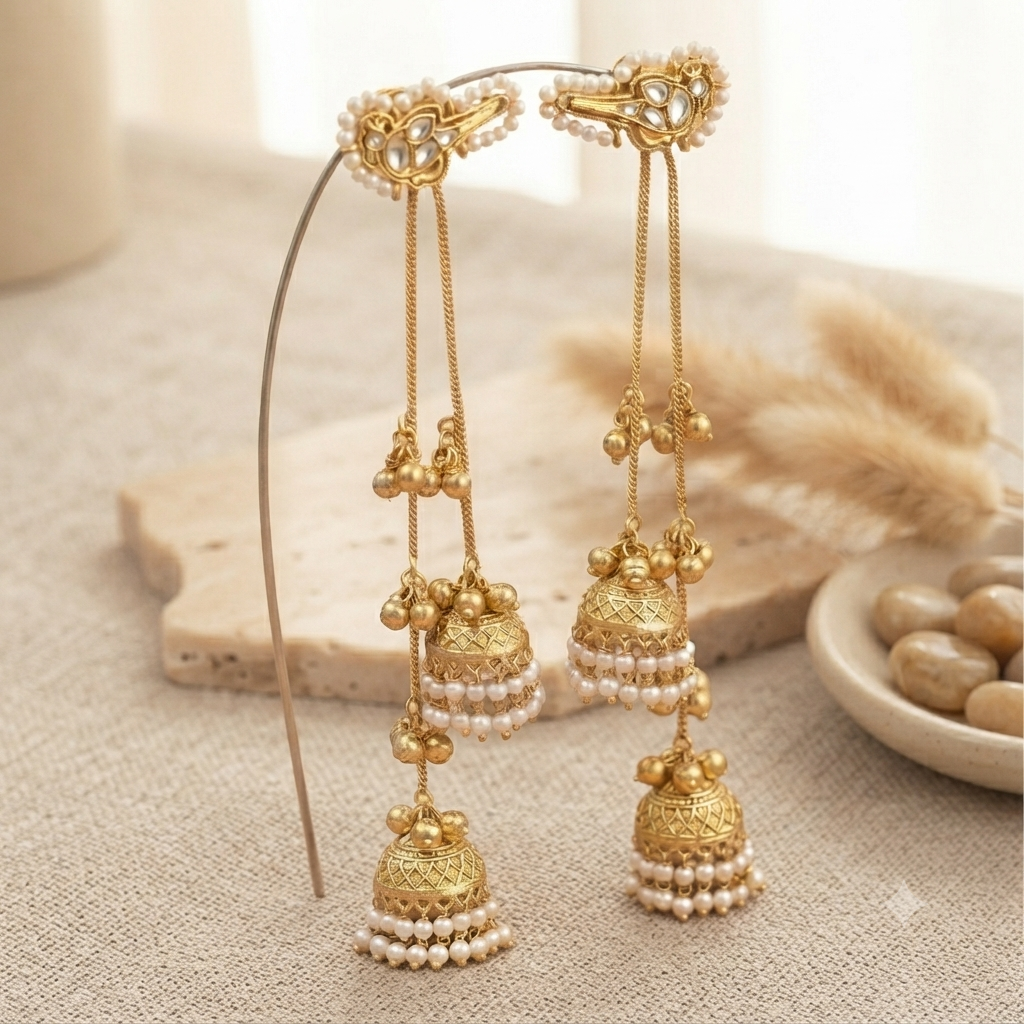 Birdy Kashmiri Earrings