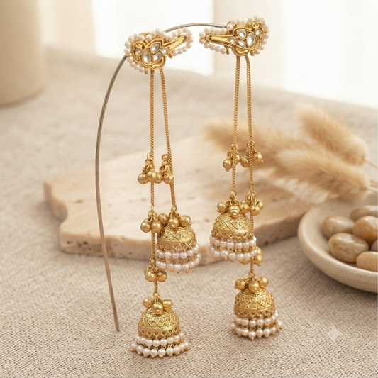 Birdy Kashmiri Earrings