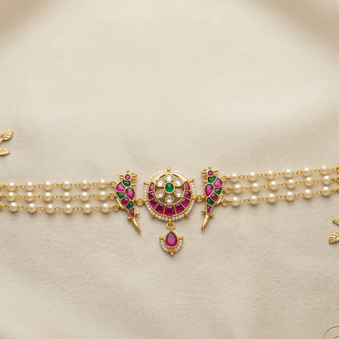 The Rajvari floral choker