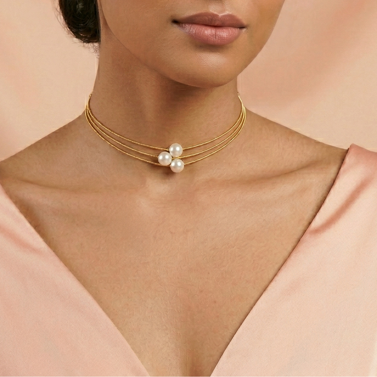 Nene Pearl Layered Necklace