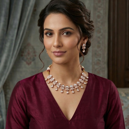 Bhoomika Polki Necklace Set