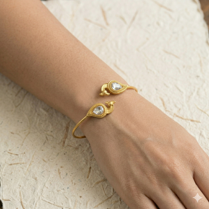 Polki Swan Bracelet