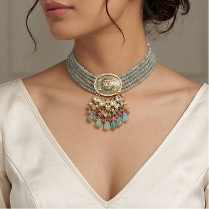 Nizaa Choker Necklace Set