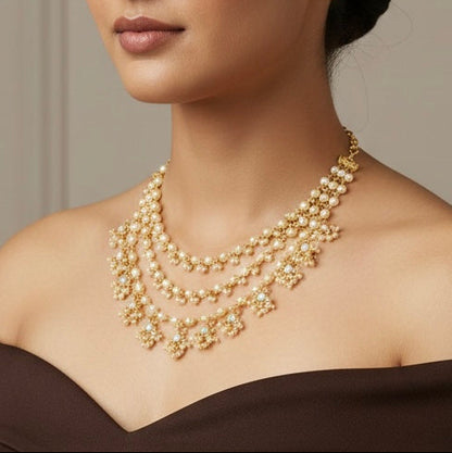 Layered Kundan Necklace