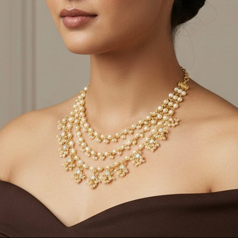 Layered Kundan Necklace