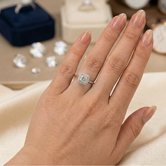 square shaped ring