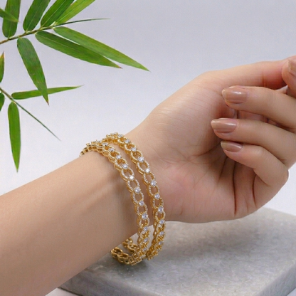 Elena Zirconia Bangles