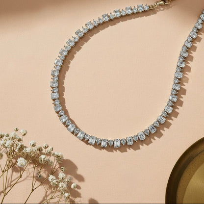 Single Line AD Necklace