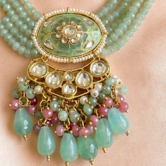 Nizaa Choker Necklace Set