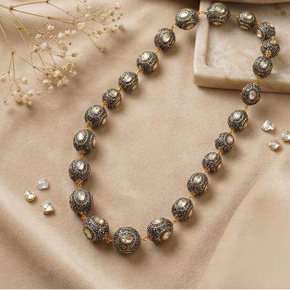 Gunika Metal Ball Necklace