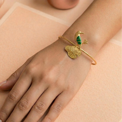 Green Toned Birdy Bracelet