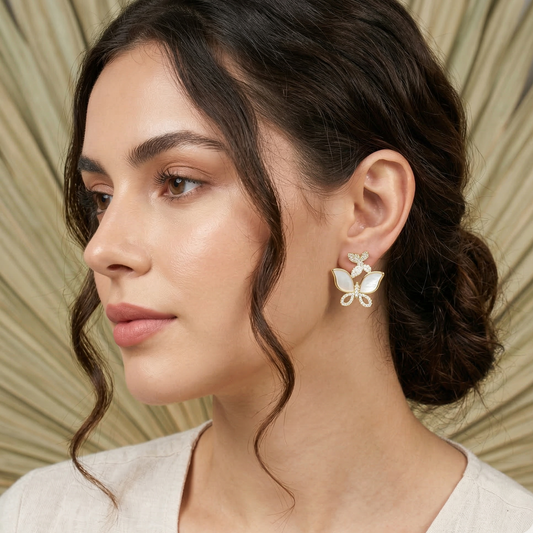 Butterfly Stud Earrings