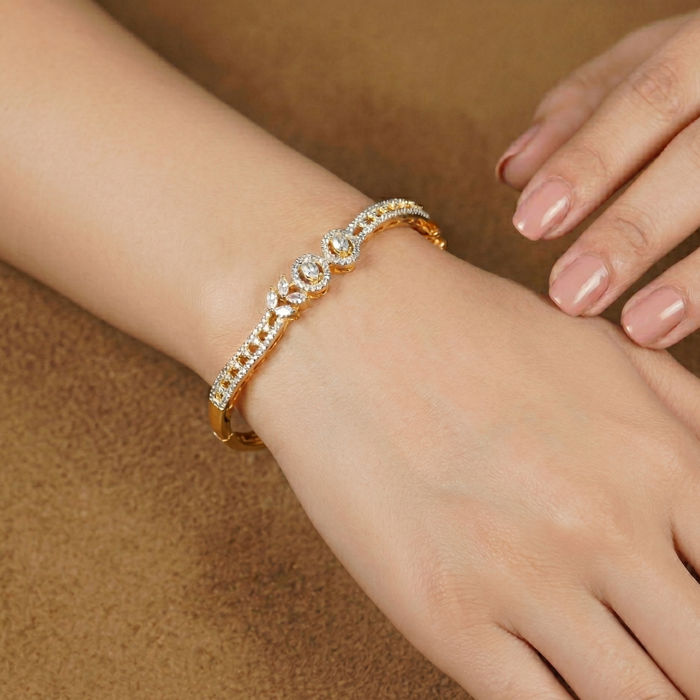 Kaia Gold Plated Bracelet