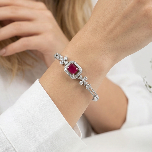 Suhana Ruby Stone Bracelet