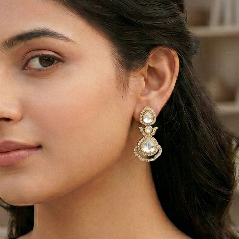 Nityaa Polki Earrings