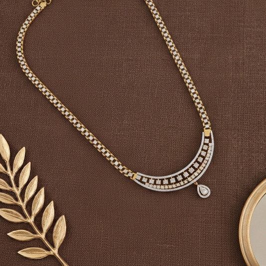 Zirconia Necklace  set