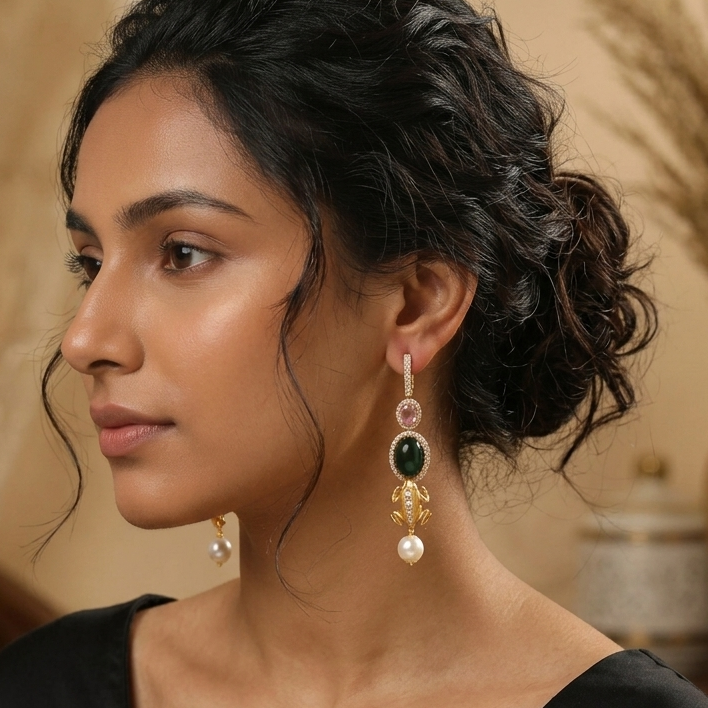 Frog Drop Earrings