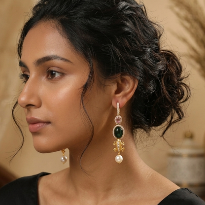 Frog Drop Earrings