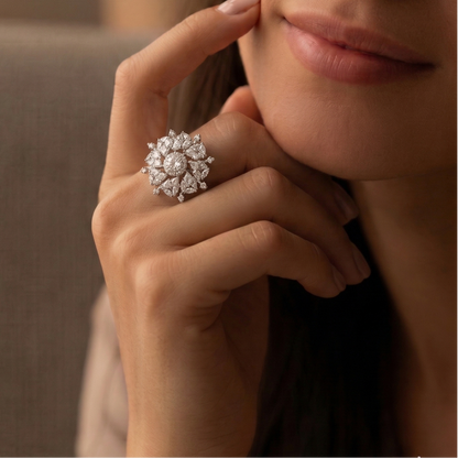 zirconia and ad flora ring