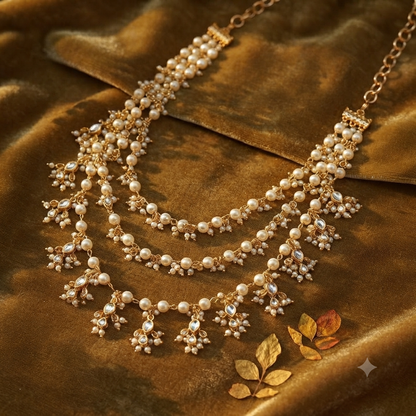 Samaira Layered Kundan Choker Necklace
