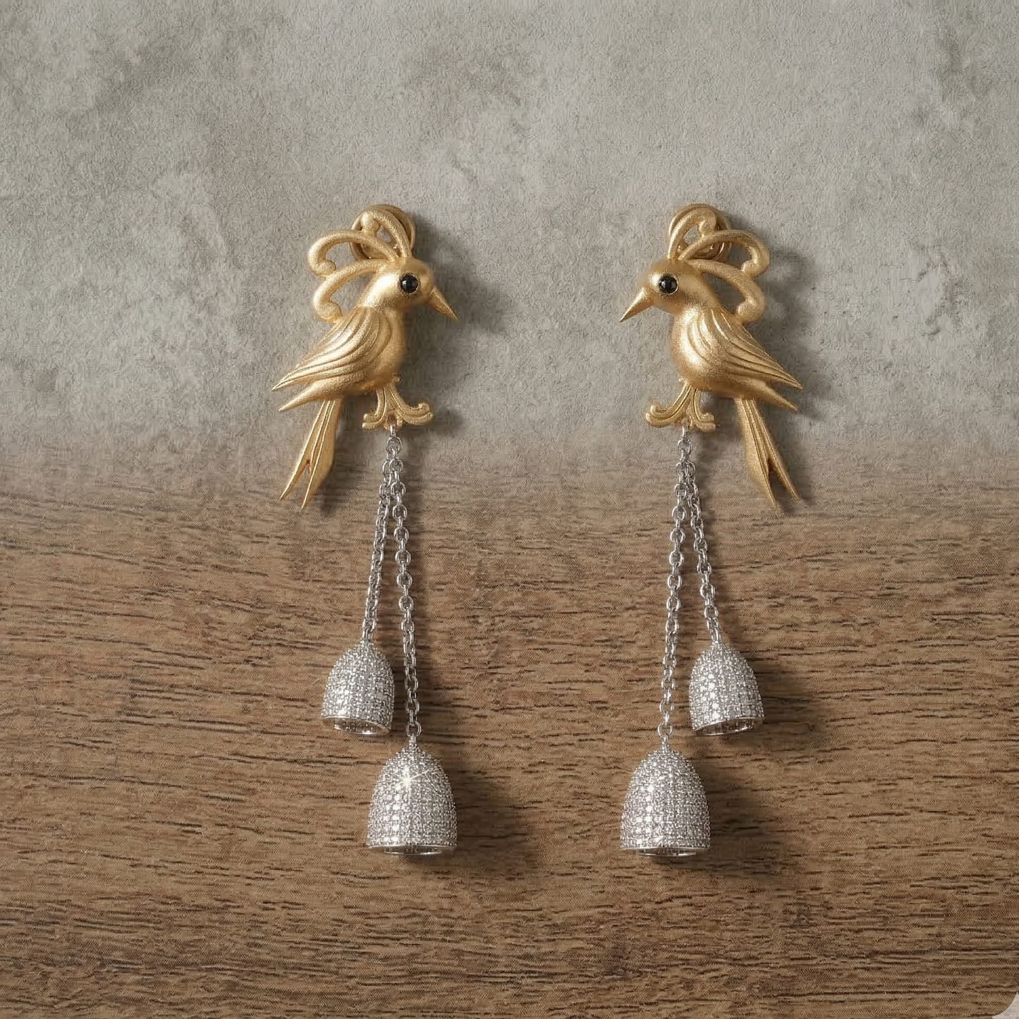 Birdy Tassel Earrings