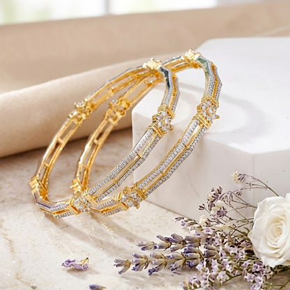 Nithya Zirconia Bangles