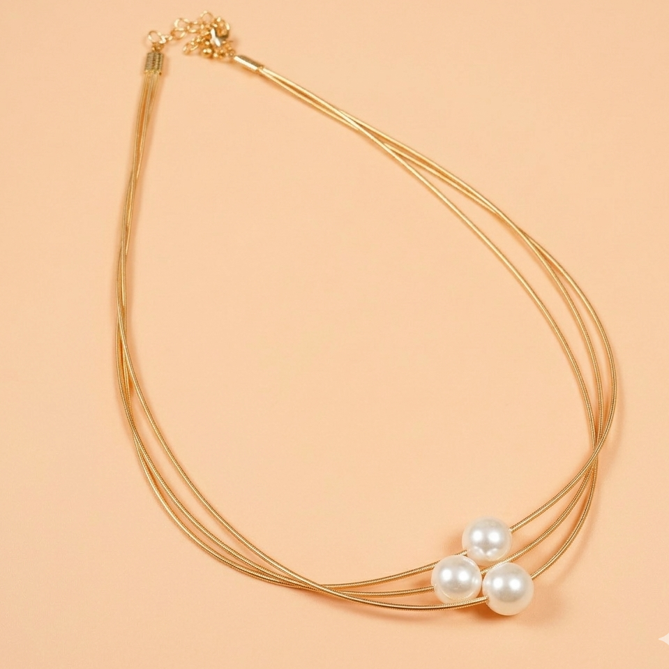 Nene Pearl Layered Necklace
