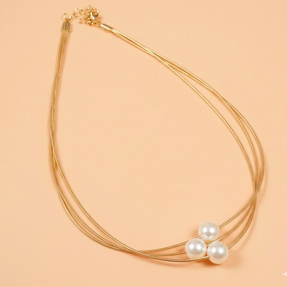 Nene Pearl Layered Necklace
