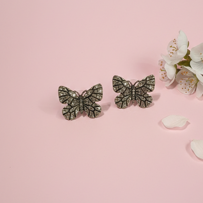 Antique Butterfly Earrings