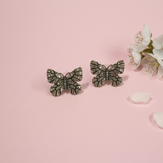 Antique Butterfly Earrings