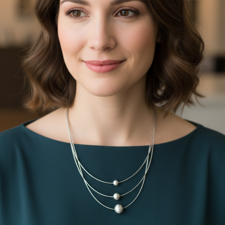 Ivory Whisper Pearl Necklace