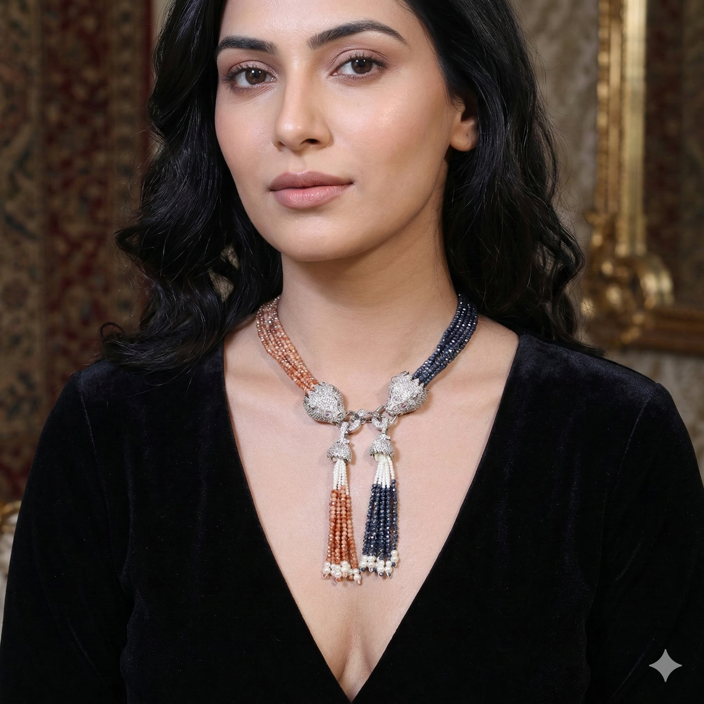 Dragon Beaded Necklace set