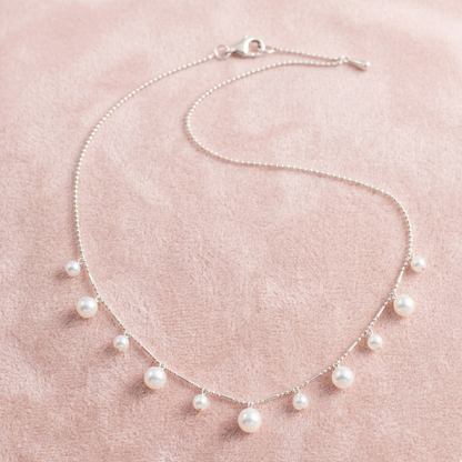 Kia Pearl Drop Necklace