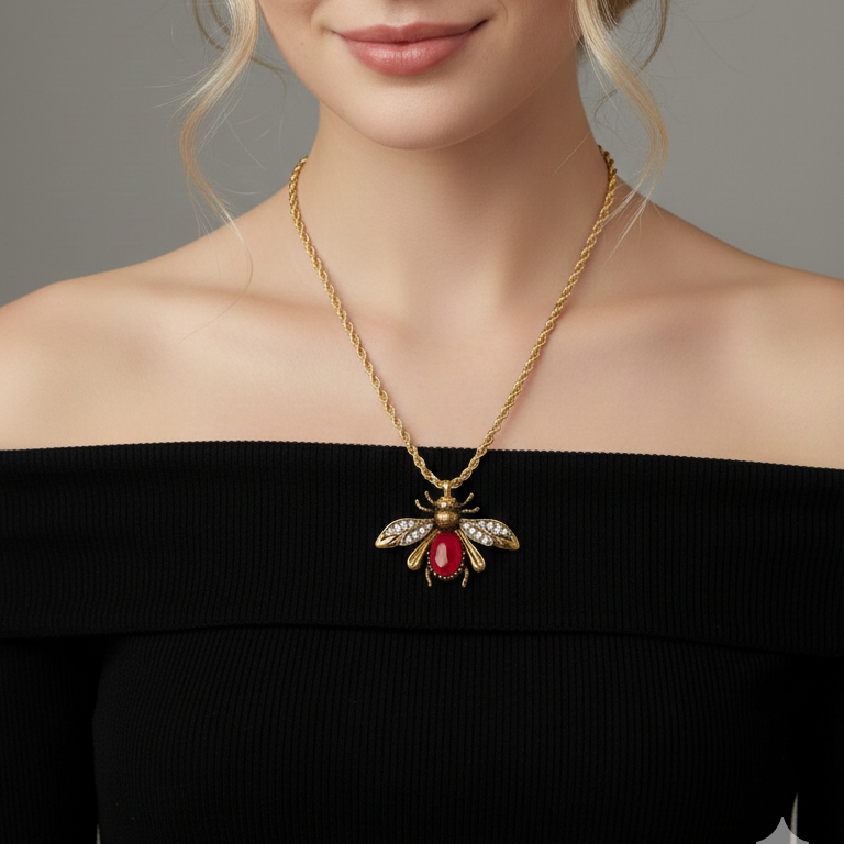 Bee Bold Statement Necklace