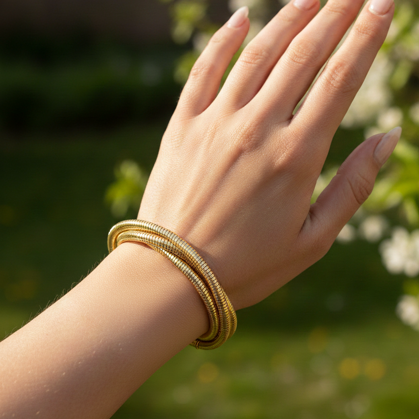 Modern Twisted Bracelet