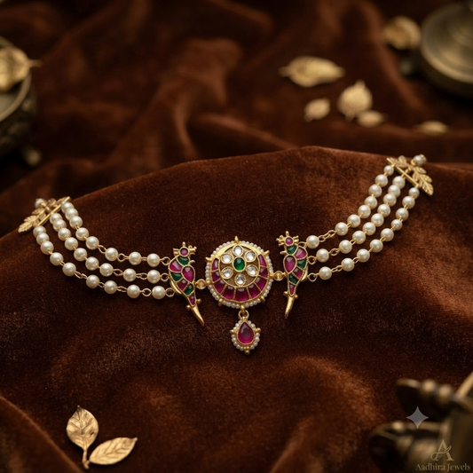 The Rajvari floral choker
