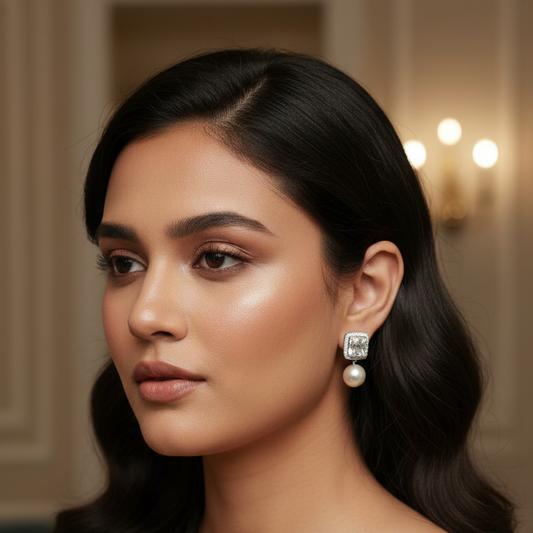 Grace Bloom Pearl Earrings