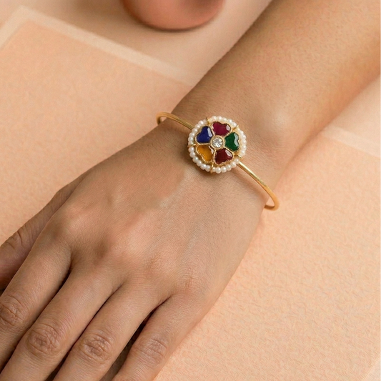 Multi Toned Adjustable Bracelet