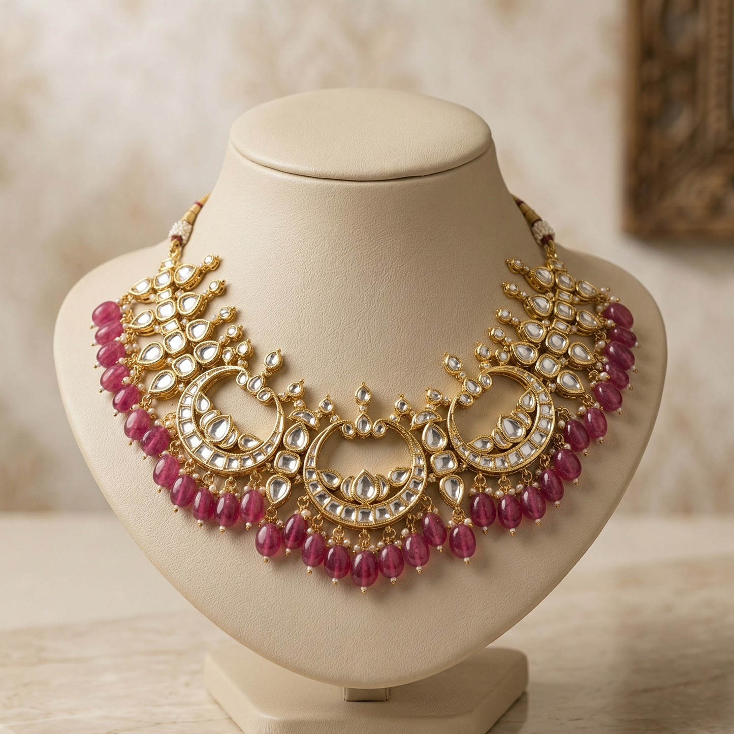Anvika Royal Ruby Choker